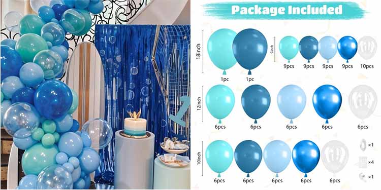 ocean balloon set