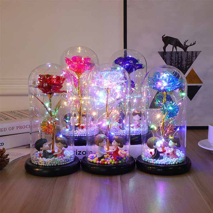 LED 24K Gloine Rose