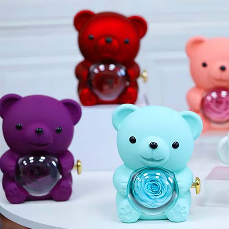 Bláthanna Caomhnaithe Iontas Hug Bear